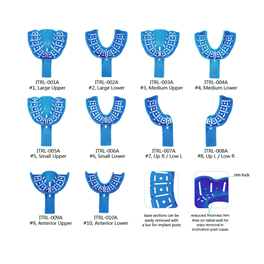Disposable Impression Trays With R-Lock